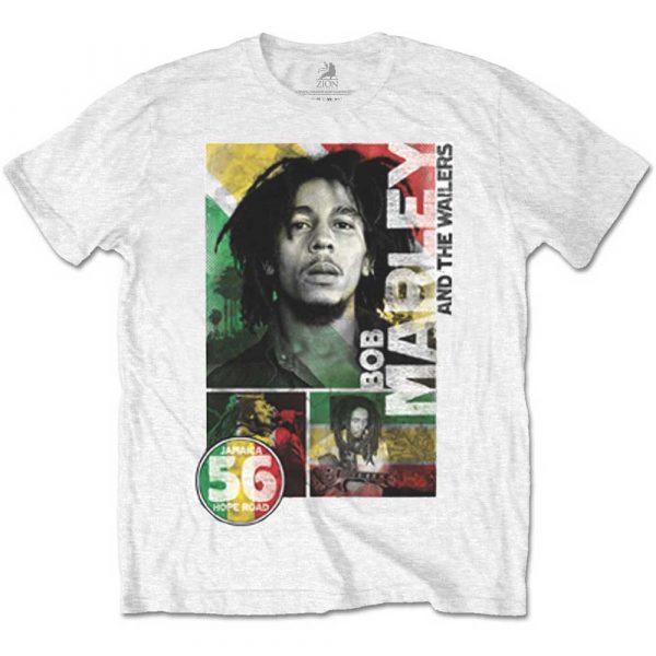 Bob Marley color blanco