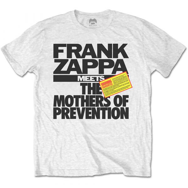 Frank Zappa color blanco