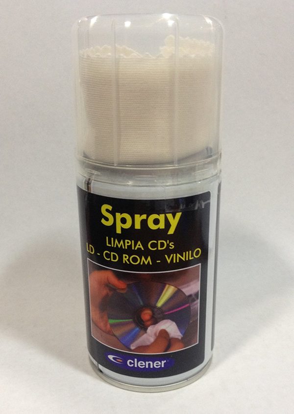 Spray Limpia Vinilo/CD/DVD/Blu-Ray