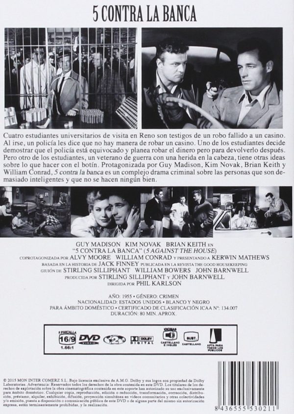 5 contra la banca [DVD] - Imagen 2