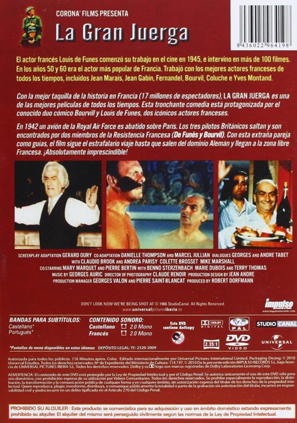 La gran juerga [DVD] - Imagen 2