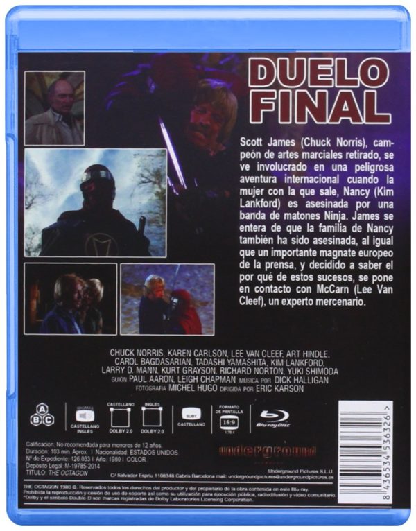 Duelo final [Blu Ray] - Imagen 2