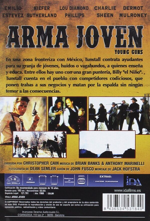 Arma Joven [DVD] - Imagen 2