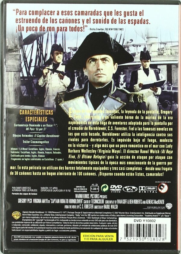 El hidalgo de los mares [DVD] - Imagen 2