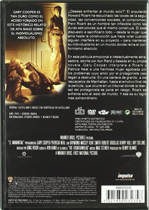 El Manantial [DVD] - Imagen 2