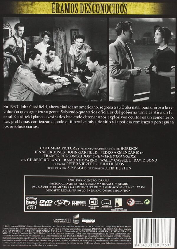 Éramos desconocidos [DVD] - Imagen 2