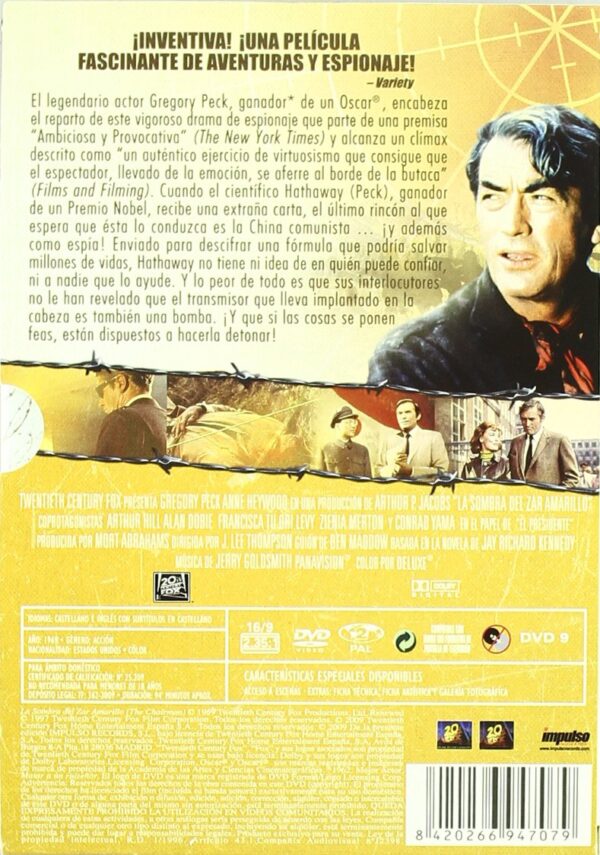 La sombra del zar amarillo [DVD] - Imagen 2