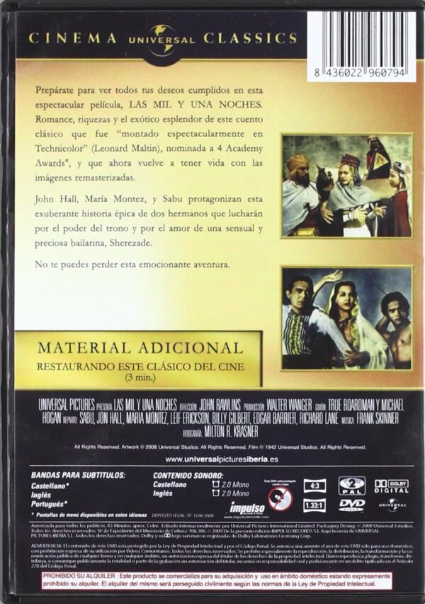 Las mil y una noches [DVD] - Imagen 2