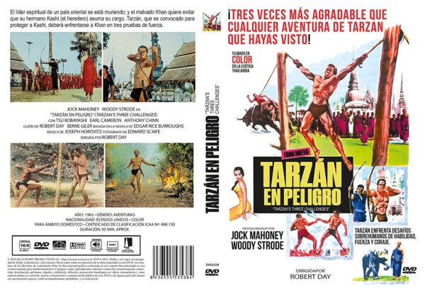 Los tres desafíos de Tarzán [DVD] - Imagen 2