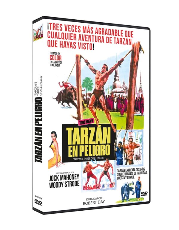 Los tres desafíos de Tarzán [DVD]