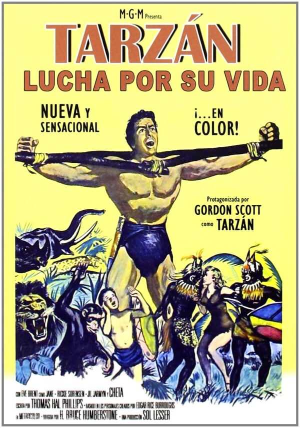 Tarzán lucha por su vida [DVD]