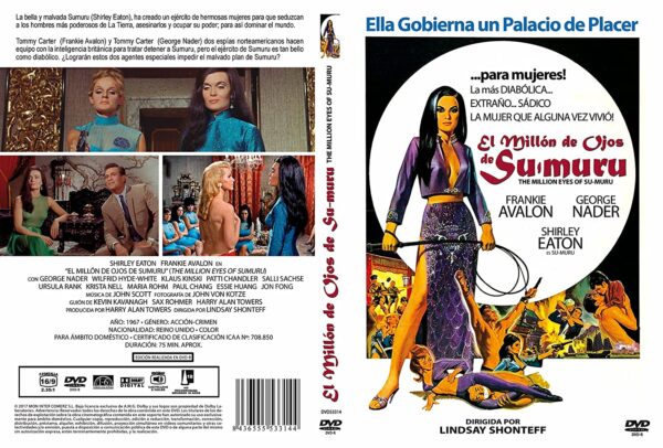 El millón de ojos de Sumuru [DVD] - Imagen 2