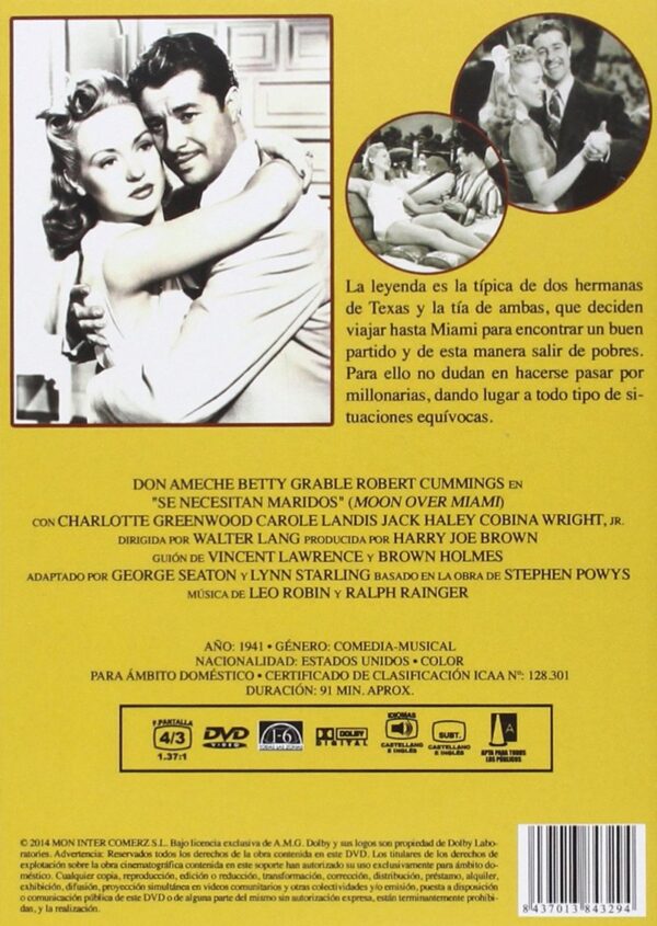 Se necesitan maridos [DVD] - Imagen 2